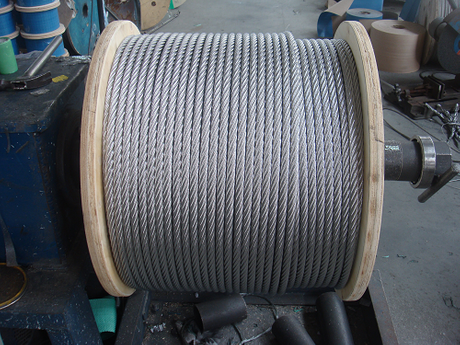 Stainless Steel Wire Rope 6x37+FC