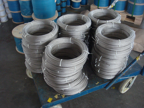 Stainless Steel Wire Rope 6x7+FC